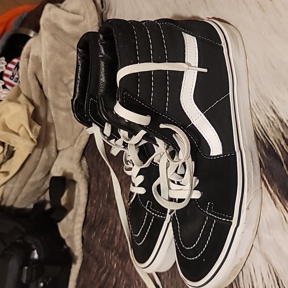 Vans high top womens 9.5 men's size 8